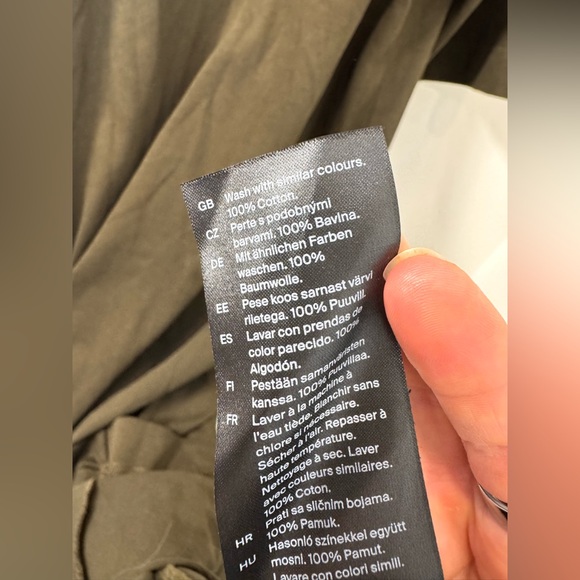 COS Flared Polo Shirt Dress - Picture 8 of 8